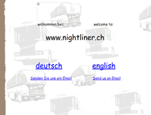 Tablet Screenshot of nightliner.ch